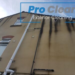 Professional render cleaning service in Cannock by Pro Clean Exterior Cleaning, restoring exterior walls to their original appearance.